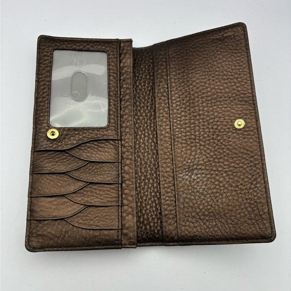 Cole Haan Brown Leather Bifold Wallet - Picture 2 of 3
